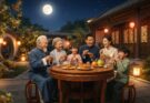สำนวนจีน คืนดอกไม้งาม ชมพระจันทร์เต็มดวง 花好月圆夜 A night of blooming flowers and a full moon